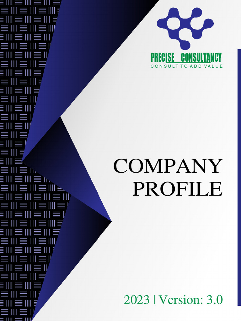 Precise Consultancy Company Profile 2023 | PDF | Consultant | Quality ...