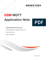 Quectel GSM MQTT Application Note V1.3