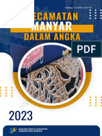Kecamatan Manyar Dalam Angka 2023