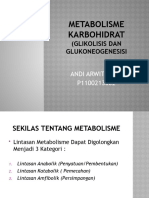 Ppt Metabolisme karbohidrat