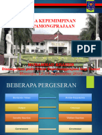 Pola Kepemimpinan Kepamngprajaan