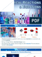 1. Chemical Reaction and Equation