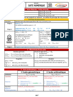 Suites Numeriques Resume de Cours 9 PDF