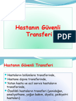 Hastanın Güvenli Transferi