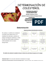 Determinación de Colesterol