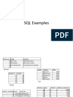 SQL Examples