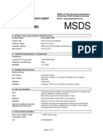 MSDS RBD Palm Olein cp10