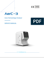 Service Manual For AerC-3 Hematology Analyzer