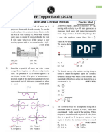 Ps-01 - Physics - Wpe and Circular Motion - Nsep Topper Batch - 2023