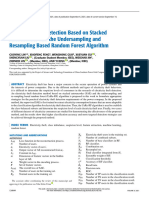 Electricity Theft Detection Based on Stacked Autoencoder and the Undersampling and Resampling Based Random Forest Algorithm