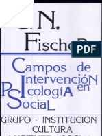 Campos de intervención en Psicología Social