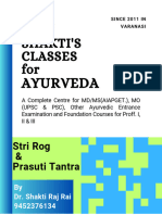 Stri Rog & Prasuti Tantra Demo Notes
