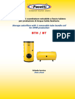 Storage Calorifiers With 1 Removable Tube Bundle Coil For DHW Production