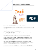 commentairecompose.fr-Tartuffe Molière acte 4 scène 5  analyse littéraire