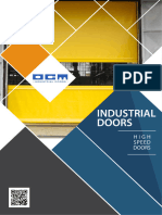 OCM high-speed doors catalog