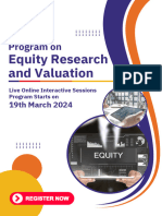 Equity Research and Valuation 