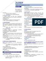 Drugs For Respiratory System