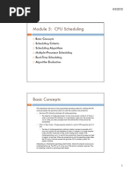 05 - CPU Scheduling