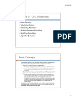 05 - CPU Scheduling