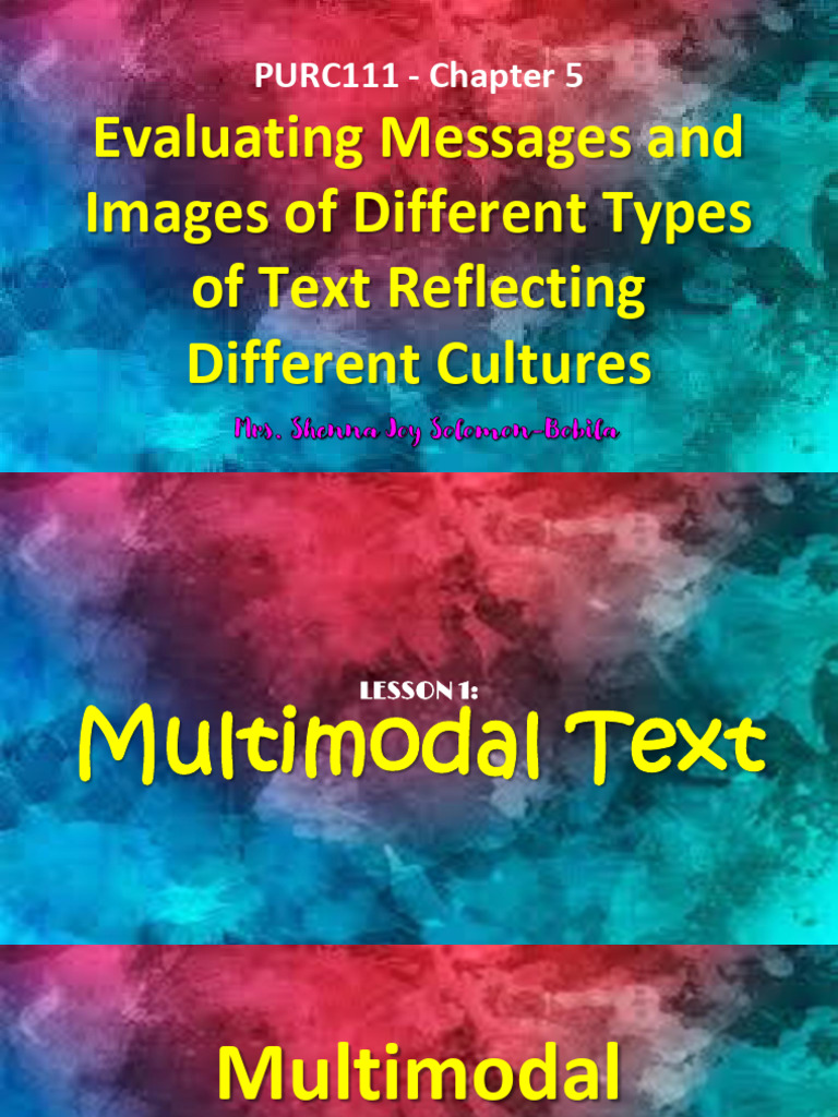 Chapter 5 Lessons 1 2 Pdf Human Communication Communication