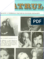 Revista Teatrul, nr. 9, anul XXIII, septembrie 1978