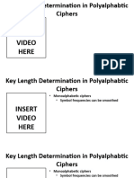 Key Length Determination in Polyalphabetic Ciphers