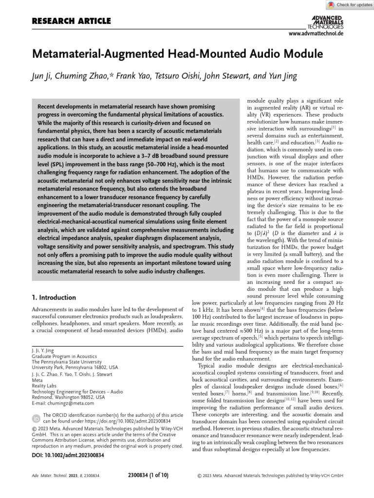 Adv materials technologies 2023 ji metamaterial augmented head