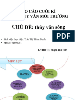 (123doc) Bao Cao Cuoi Ki Mon Thuy Van Moi Truong Chu de Thuy Van Song