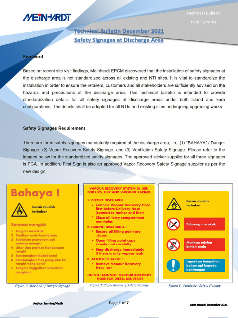 Bulletin_11- Safety Signage_071221 | PDF | Building Engineering