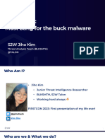 FIRSTCON23 TLPCLEAR Kim Info Stealer Most Bang For The Buck Malware