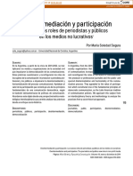 SEGURA, M.S. (2014) Desintermediación y Participación