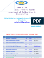 Part-2 Fundamental Epidemiology - 2022