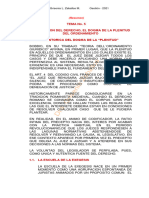 A - TEMA 5 - INTEGRACION  DEL DERECHO - EL DOGMA DE LA PLENITUD.doc