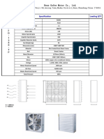 Technical Data Sheet - Belt Driven Fan