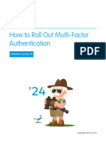 How To Roll Out Multi-Factor Authentication: Salesforce, Spring '24