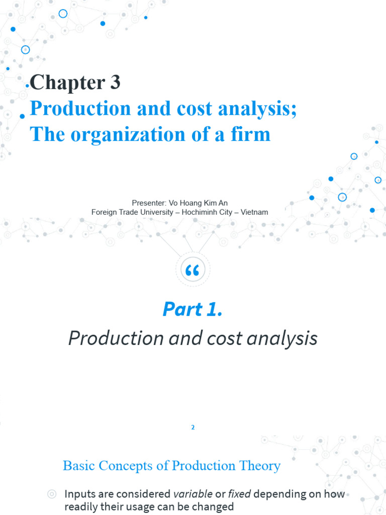 Production and Cost Analysis Overview | PDF | Marginal Cost | Average Cost