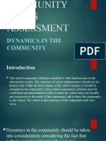 Community Needs Assessment