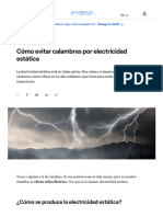 Cómo Evitar Calambres Por Electricidad Estática - Endesa