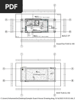 Sample Guard House Drawing-Model