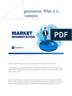 Market Segmentation