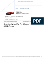 Steering Wheel for Ford Focus Focus 2008-2011 (CB4)
