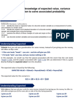 PPT 38 - Ex 8D Expected Values and Standard Deviation