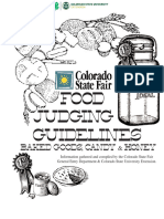 Colorado Guide For Food Judges