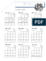 Ficha de Matemática: 1 - Observa e o Exemplo e Completa As Adições