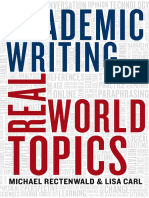 Academic Writing, Real World Topics