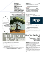 Fruitfulness 14 - Phil 4-10-20 Handout 111311