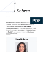 Nina Dobrev - Wikipedia