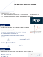 PPT 49 - Ex 2F Determining rules for graphs of exponential and logarithmic functions