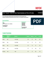 Xerox Versant 4100 Pre-Sale TSL