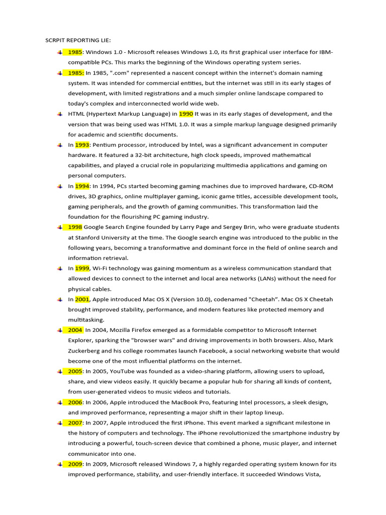 Scrpit Reporting Lie | PDF | Ios | Operating System